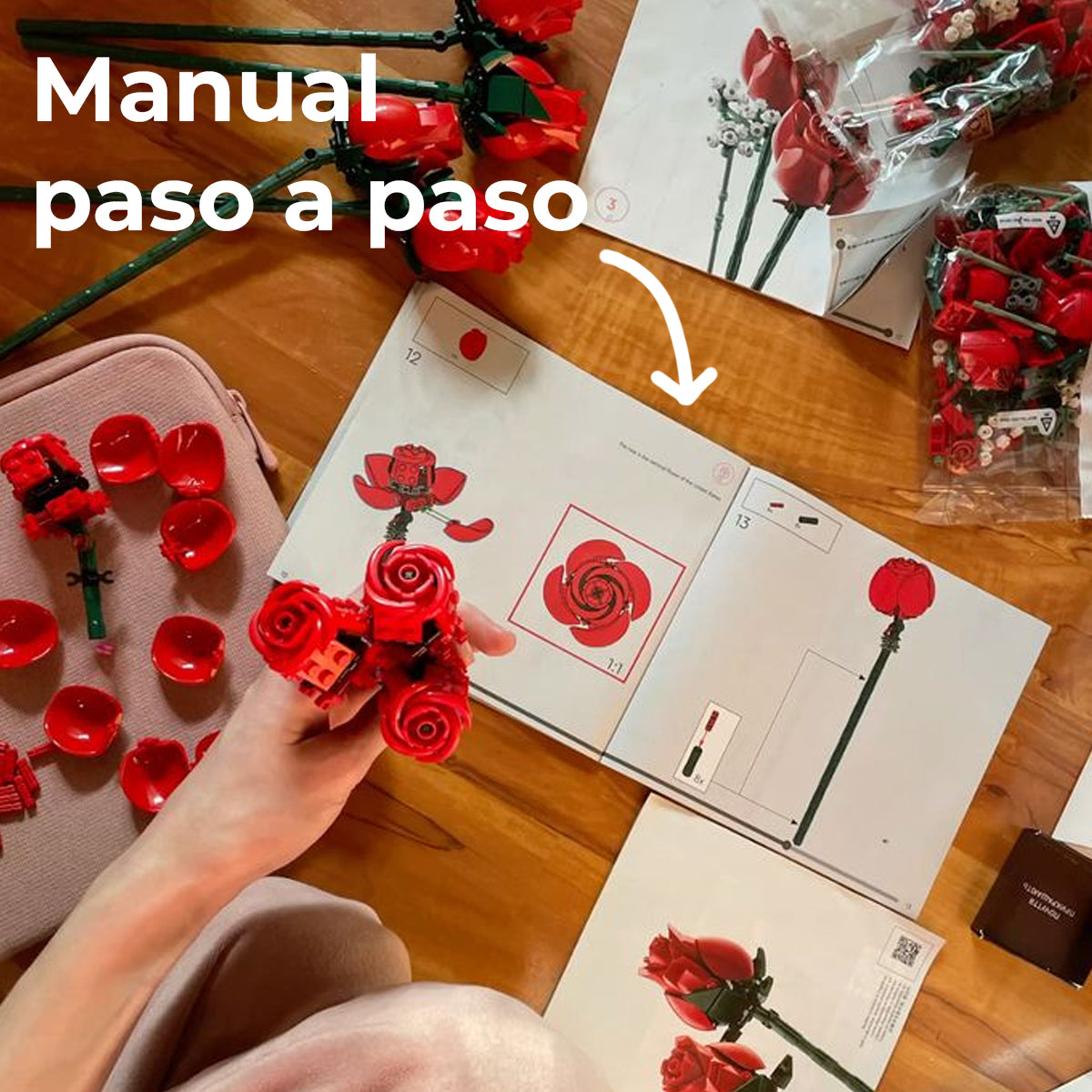 Rosas Infinitas para Armar